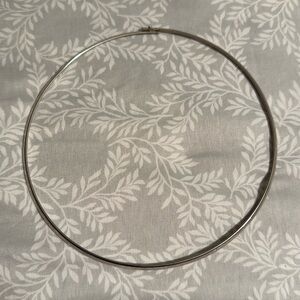 Silver Color Rigid Necklace